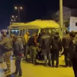 Çubuk’ta Servis Minibüsleri Çarpıştı Çubuk’ta Servis Minibüsleri Çarpıştı
